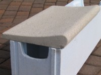 Beckenrandsteine für Rechteckbecken grau Welle Beckenrandsteine für Rechteckbecken grau Welle