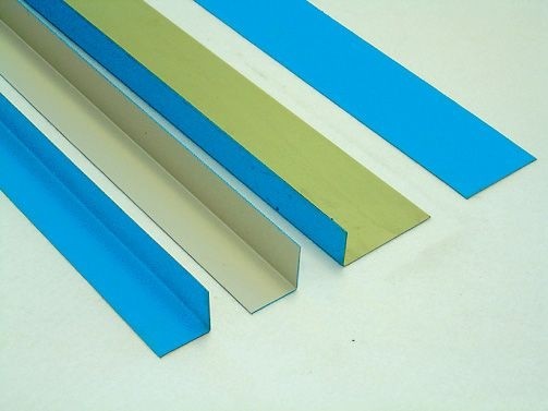 Blechwinkel 10 x 5 cm aussenbeschichtet 2 m lang