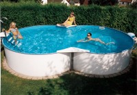 Achtformbecken-Set Family All-in 525 x 320 x 120 cm 0,8 mm Achtformbecken-Set Family All-in 525 x 320 x 120 cm 0,8 mm