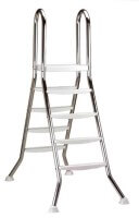 Hochbeckenleiter 4 Stufen aus V2A Hochbeckenleiter 4 Stufen aus V2A